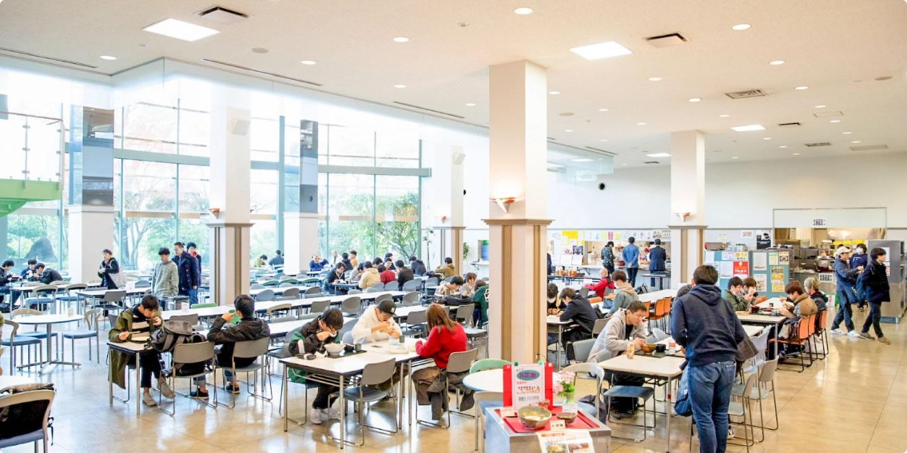 写真：福山大学 会館食堂