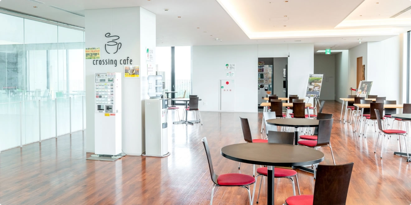 写真：福山大学 crossing cafe