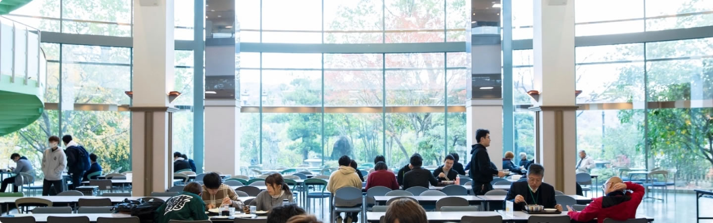 写真：学生食堂