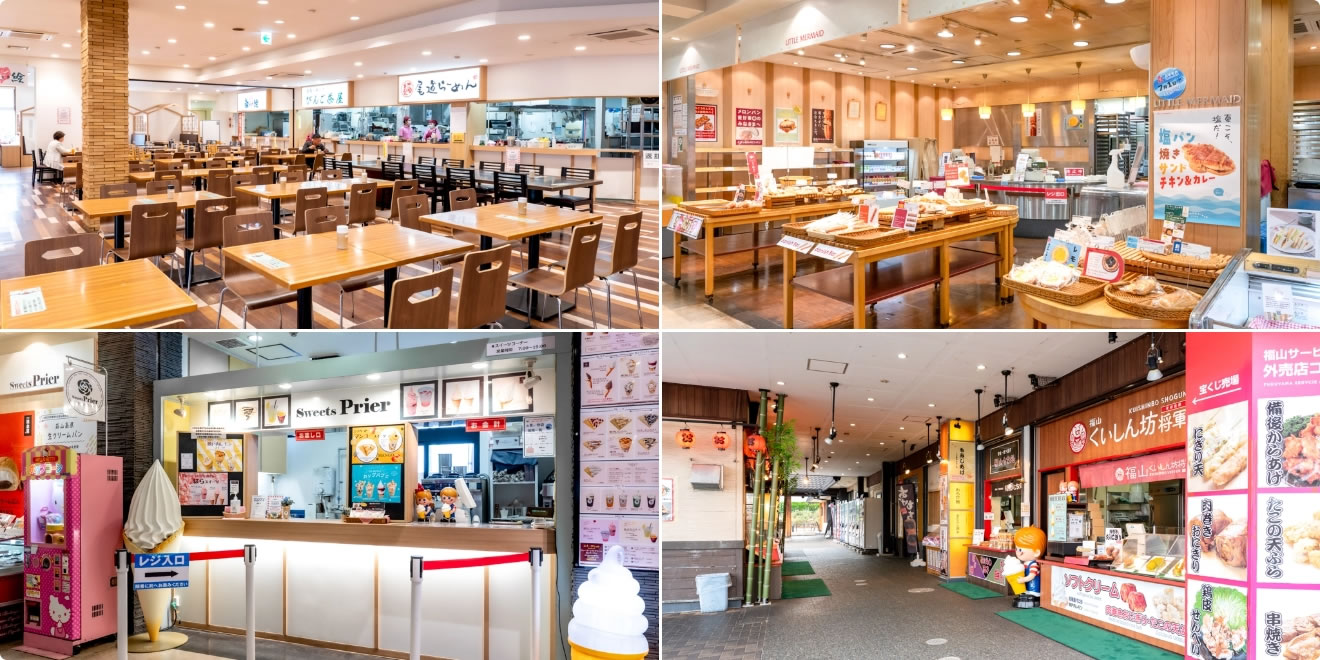 写真:フードコート