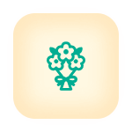 アイコン:花束