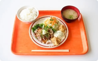 写真：メニュー例